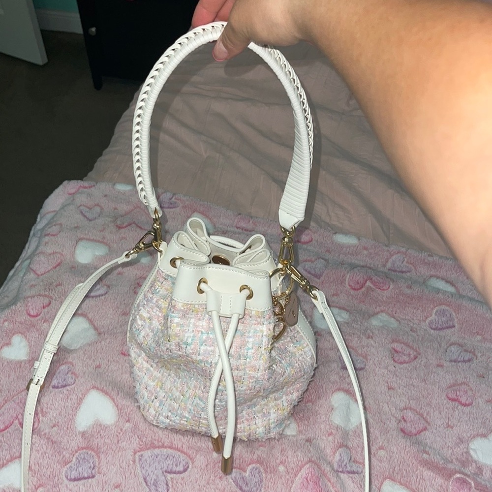Charles and Keith bucket bag